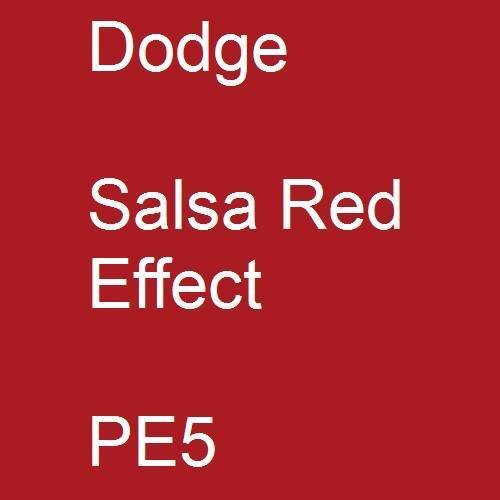 Dodge, Salsa Red Effect, PE5.